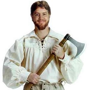 Men's Renaissance Faire pirate peasant Lord's shirt